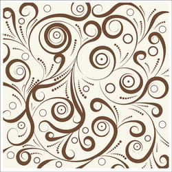 Batik design style patterns are same for fabric vector