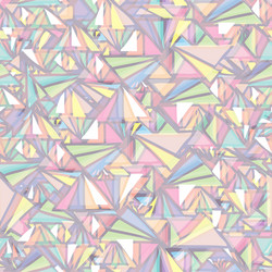 geometric pattern with triangles vector image