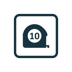 Measurement Tool Icon - Square Meter vector