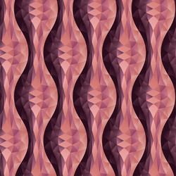 Abstract geometric waves seamless pattern vector