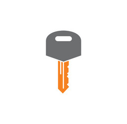 key icon on background for graphic and web design vector image