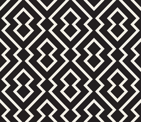 seamless pattern repeating geometric elements vector image