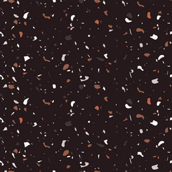 Terrazzo repeating seamless pattern texture vector