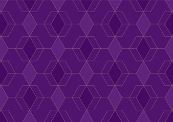 Abstract geometric pattern with lines on violet vector