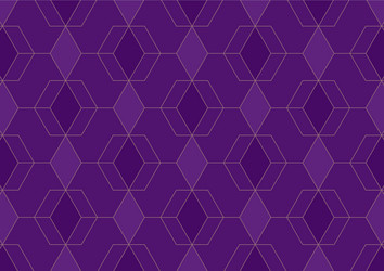 Abstract geometric pattern with lines on violet vector