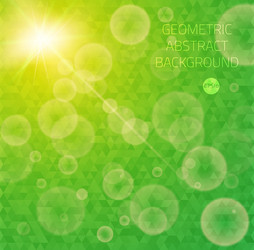 abstract particles bokeh flare pattern background vector image