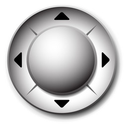 Control Buttons - Joystick Style vector image