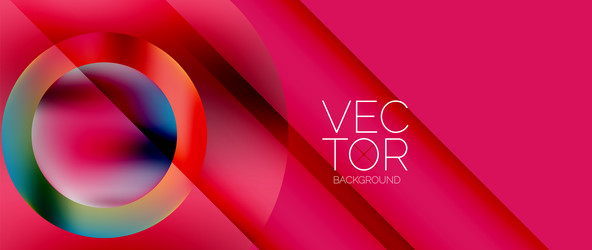 dynamic fluid gradient techno sphere mesmerizing vector image