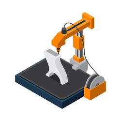 3d printing industry icon vector