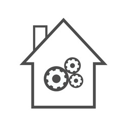 house logomodern design Vector Image