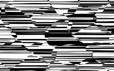 random chaotic lines abstract geometric pattern vector image
