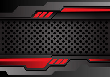 Abstract Mesh Pattern - Red & Gray vector image