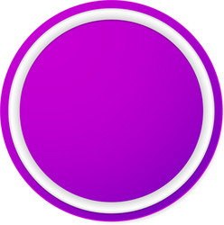 empty circle button badge background isolated vector image