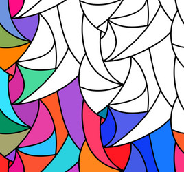 Fantasy Pattern: Ornamental Chaos vector image