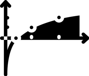 functions and graphics lesson glyph icon vector