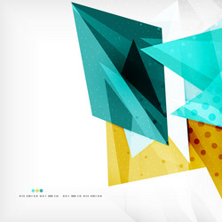 abstract sharp angles background vector image