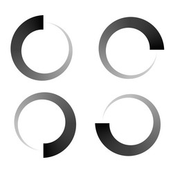 progress steps phases indicator preloader buffer vector image