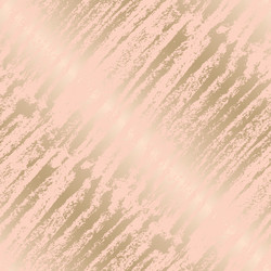 Brush strokes rose and gold seamless pattern vector