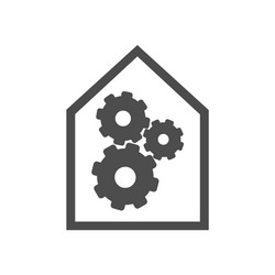house logomodern design Vector Image