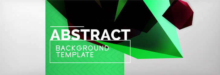 dark 3d triangular low poly shapes abstract vector image