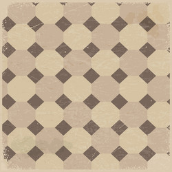 Vintage background with rhombus pattern vector