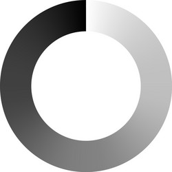 circular concentric element abstract circle vector image