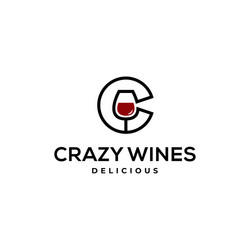 crazy wines Vector Image