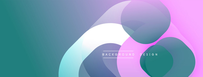 abstract background features overlapping vector image