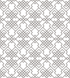 geometric abstract seamless pattern linear motif vector