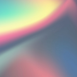 holographic square sticker with metallic gradient Vector Image