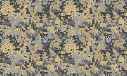 abstract digital camouflage pattern in muted vector image