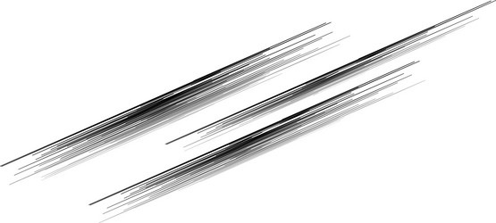 Oblique diagonal slanting lines random scribble vector