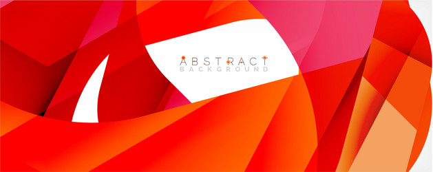 Geometric abstract background - multicolored vector