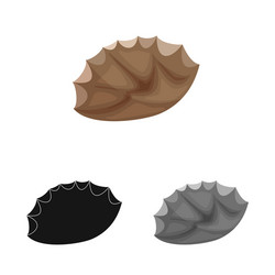Design flint and sharp icon set vector