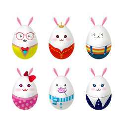 Easter eggs Royalty Free Vector Image - VectorStock