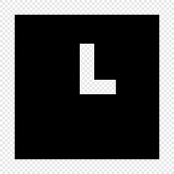 Clock icon suitable for website ui design vector
