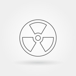 Nuclear Fission Isometric Composition Royalty Free Vector