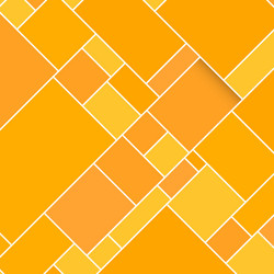 Orange rectangular structured background vector