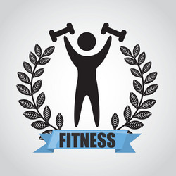 fitness sport Vector Image