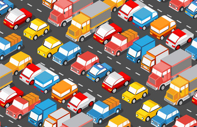 isometric module block vector image