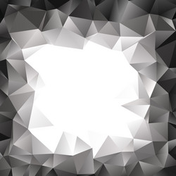 low poly triangular triangles background shatter vector image
