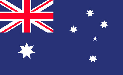 Australia Flag - Australian Cross Vector Image