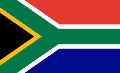 south africa flag official icon african Vector Image