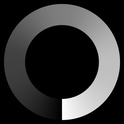 circular concentric element abstract circle vector image