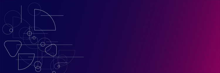 abstract lines and dots connect background vector image