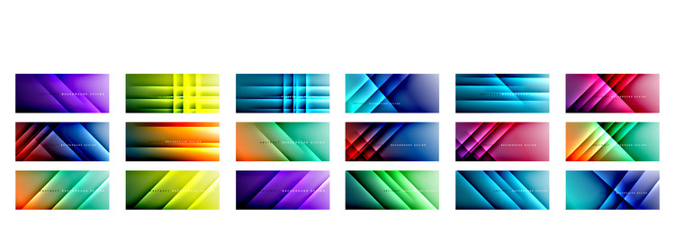 Trendy simple fluid color gradient abstract vector