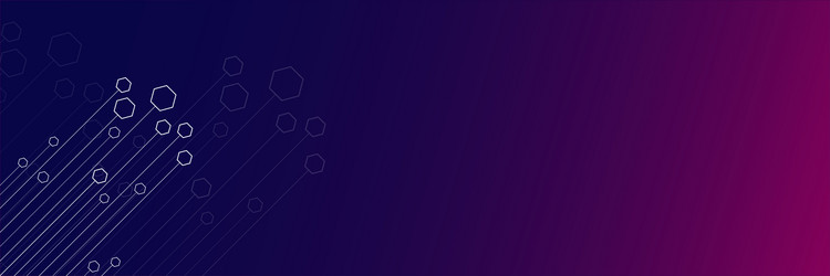 abstract lines and dots connect background vector image