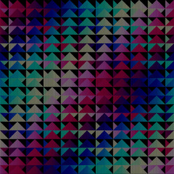 Geometric abstract pattern moire overlay style vector