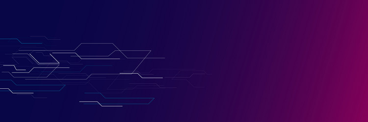 abstract lines and dots connect background vector image
