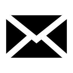 Email icon suitable for website ui design vector